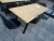 Dining table with 6 chairs. Ordinary wear. 170x78x74cm.
