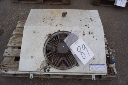 Evaporator for cooling room length 81x73 ECO.