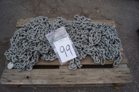 Galvanized chains 12 mm