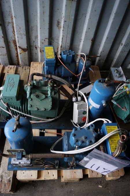 3 cold air compressors for frost and cooling Danaline