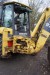 Komatsu WB 97S backhoe excavator with front shovel firing and shovel timer 5183. + 10