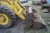Komatsu WB 97S backhoe excavator with front shovel firing and shovel timer 5183. + 10