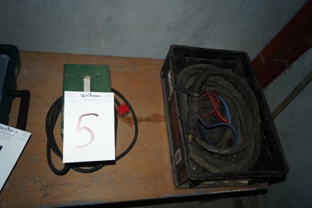 Co2 welding cable + wire box.