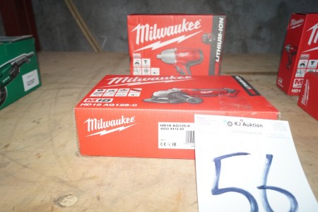 Milwaukee angle grinder and wrench AKKU unused
