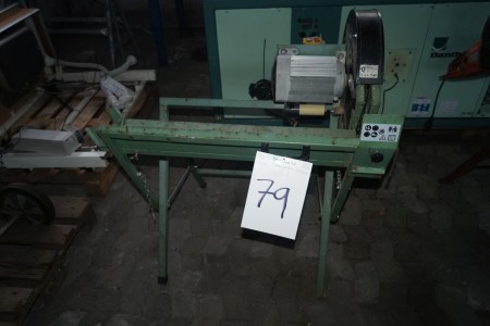 Burning saw with carbide blade