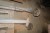 2 pcs extended axles for trailer unused