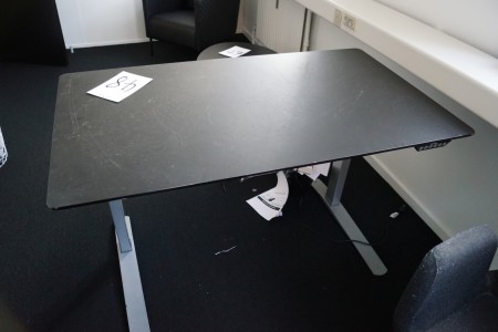 El heben / senken Tisch mit Bürostuhl 160x80 cm getestet ok