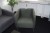 Sofagruppe med 2 sofaer længde 226  cm højde 80 cm dybde 100 cm, 1 stol og 2 borde.