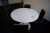 Round table with 4 chairs 105x75 cm