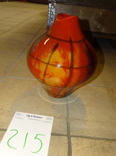 Hand blown glass art (Nemtoi) - bowl