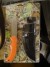 Bantam pocket knife. Dimensions: 7.9 cm., Hunting knife mrk. Beerhunter, carrier strap and cartridge case