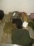 7 t-shirts size L (Browning, Beretta, Pinewood etc.), 3 pairs of pants (2 pairs size 42 and 1 unknown size Brand Woodline)