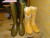 1 pair of rubber boots size 40, winter boots size 40