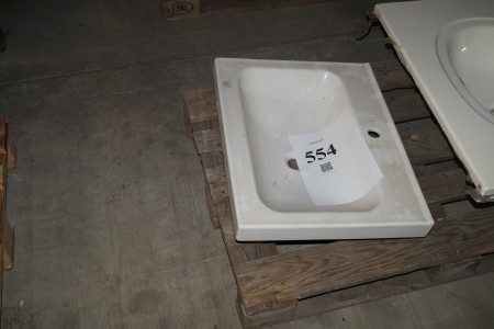 Håndvask 62,5x50 cm.