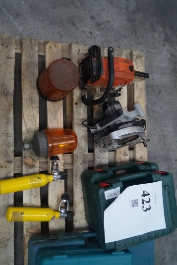 Various power tools stand unknown + 2 pcs rotor blink etc.