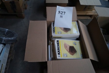 Box with vacuum cleaner bags for Kärcher,