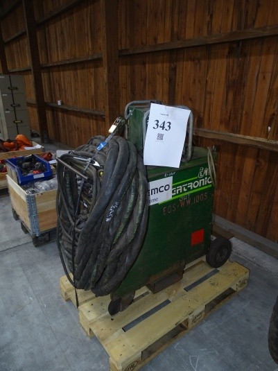 Migatronic-welder. With wire box. Without handle. KMX 550.