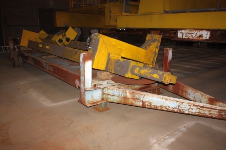 Trailer for heavy loads, app. 2.5 meter including lifting triangel (4901)