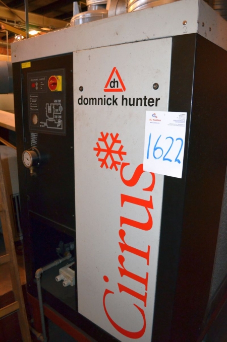 Domnick-Hunter Cirrus Type CGE3850 Packaged refrigerant compressed air dryer with electronic control and filter.Serial#2005510002