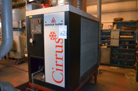 Domnick-Hunter Cirrus Type CGE3850 Packaged refrigerant compressed air dryer with electronic control and filter.Serial#2005510001