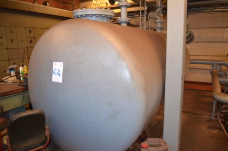 Ajva Horisontal stål luft tank 1,8 diameter x 4m lang
