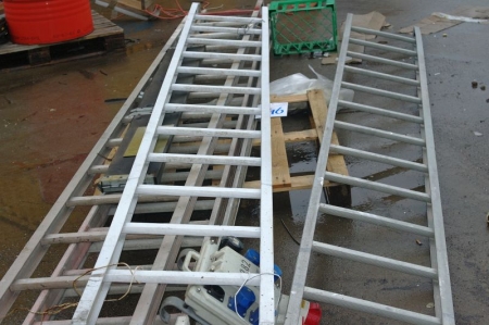 (5) Aluminum ladders of various lengths