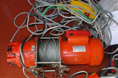 Wire winch, Come Up, SN: KS410591