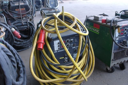 Migatronic KME 550 with wire feed unit, Migatronic + cable