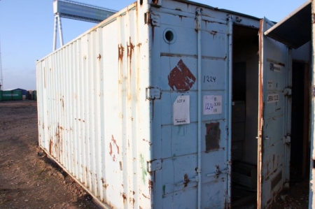 Crew Container, 20 feet. Insulated. Power