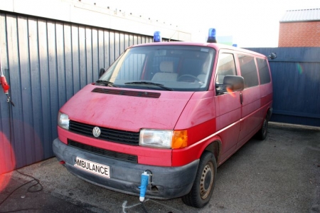 Ambulance, VW Transporter