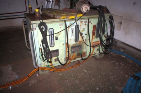 Welding rectifier, 3 units, AGA, 100-700 Amps