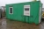 Container with content 20 foot decorated as personnel carrier. Insulated with power + tools