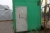 Container with content 20 foot decorated as personnel carrier. Insulated with power + tools