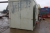 Container with content 20 foot decorated as personnel carrier + tools + Various helmets and fresh air equipment