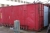 Container, 20 feet. Light. Shelving Structure. Contents: welding cables, compressed air hoses, tool boxes, etc.