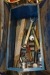(3) værktøjskasser med indhold + diverse håndværktøj