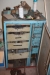 Søjleboremaskine, Empero 32 med maskinskruestik + stålskab med værktøj for søjleboremaskine + 25 L slibevæske