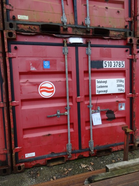 Materiale containere, last 3000kg, udvendige mål: 1420mmx2240mmx2160mm