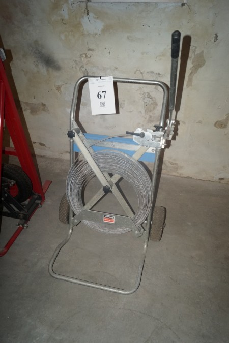 Strapping cart