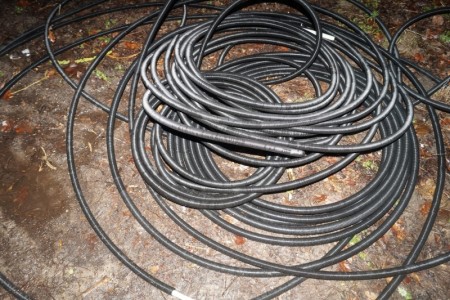 "Water / heat hoses 15mm new Estimated 50m "