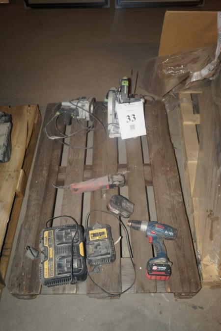 Lot of power tool unknown