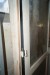 Exterior door with threaded glass and frame size 82.5x192 cm
