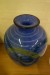 Hand-blown glass art. Vase. Diameter: approx. 25 cm. Height: approx. 35 cm.