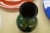 Mundgeblasenes Glaskunst. Vase. Unterzeichnet. Durchmesser: ca. 19 cm. Höhe: ca. 40 cm.