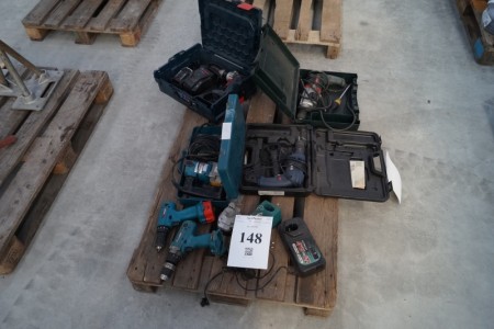Various power tools. Condition: unknown