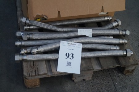 8 stainless steel hoses