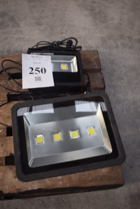 LED work lights 2 pcs. tested and ok