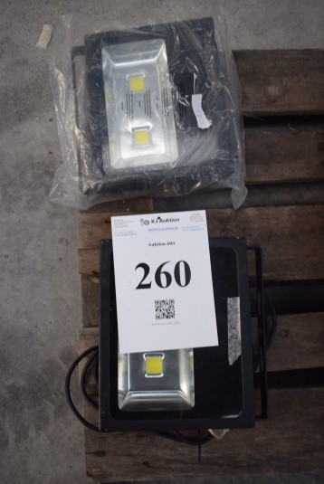 Rechargeable LED work light 3 pcs. with charger