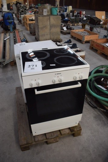 Stove with oven. 89x60x60 cm.