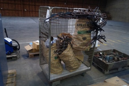Cage with various hangers